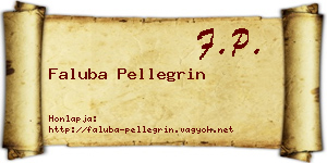 Faluba Pellegrin névjegykártya